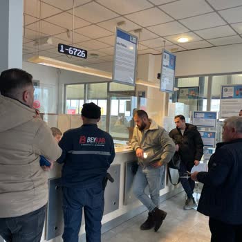 Tüvtürk Muayene İstasyonunda Uzun Bekleme Süresi