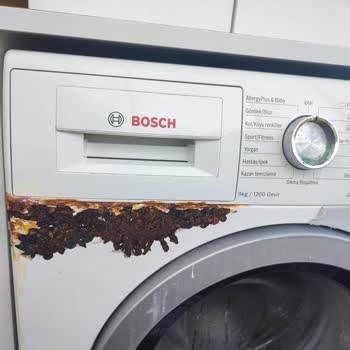 Bosch Seri 6 Çamaşır Makinesinde Pas Sorunu