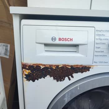 Bosch Seri 6 Çamaşır Makinesinde Pas Sorunu