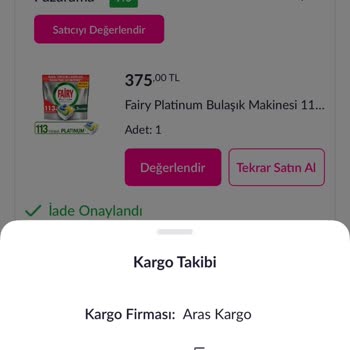 Pazarama Yanıltıcı Teslimat Ve İade Süreci