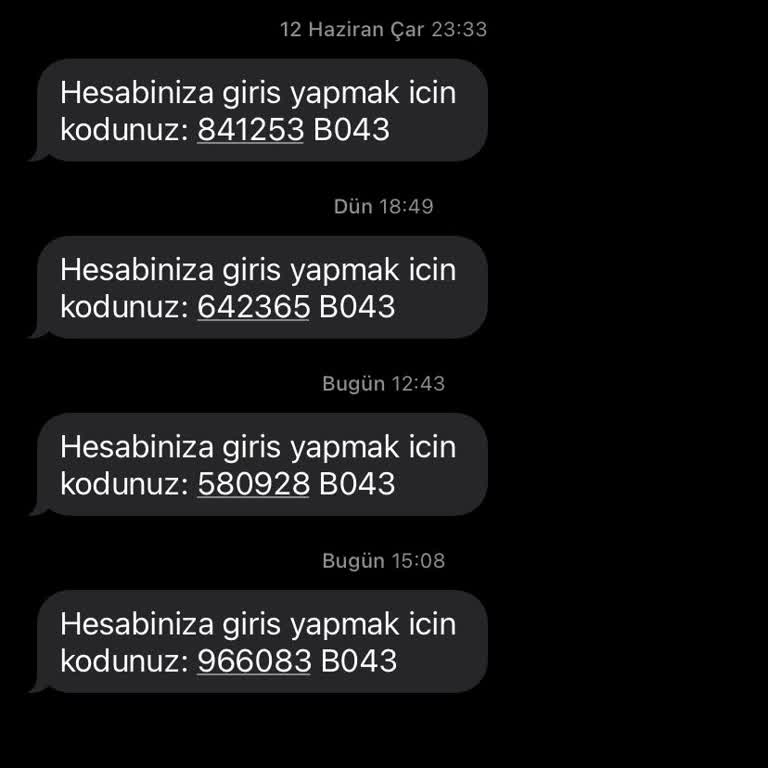Alotell'den Gece Gelen Bilinmeyen Mesajlar