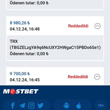 Mostbet'te Çekim Talebim Sürekli Reddediliyor: Çözüm Bekliyorum!