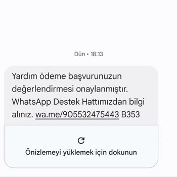 Şüpheli Mesaj Ve Yetkisiz İşlemler Hakkında Uyarı