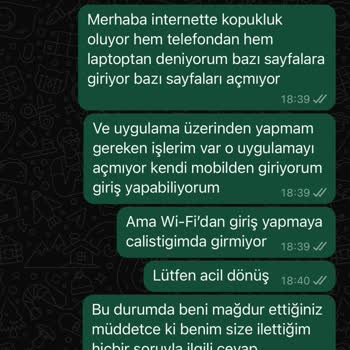İnternet Hızındaki Sürekli Yavaşlama Ve Yetersiz Müşteri Desteği