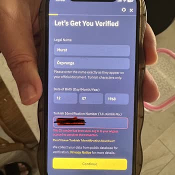 Güncelleme Sonrası Binance Hesabına Giriş Sorunu