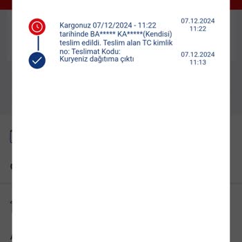 Aras Kargo Teslim Edilmeyen Kargo Ve Yanıltıcı Mesaj