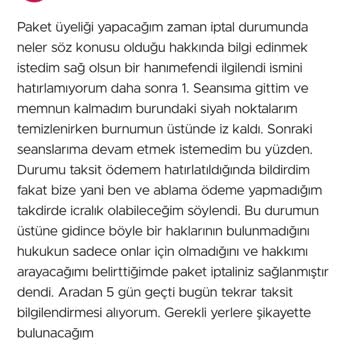 Güzellik Merkezinde Sözleşme Ve İptal Sorunları