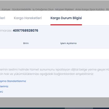 Kayıp Kargo Krizi: Aras Kargo'nun Teslimat İddiası