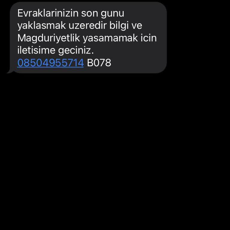 Yanıltıcı Mesajlar Ve Hukuksuz İşlemler Hakkında Şikayet