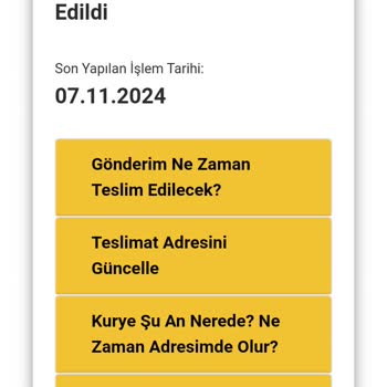 Kart Teslimatında Gecikme Ve İletişim Sorunları