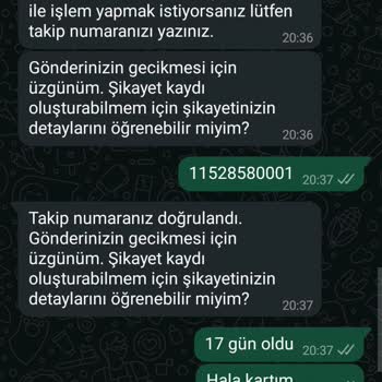 Kart Teslimatında Gecikme Ve İletişim Sorunları