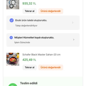 Siparişim Eksik Geldi Ve Müşteri Hizmetleri Cevap Vermiyor