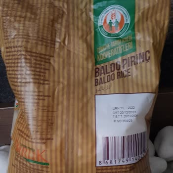 Tarım Kredi Kooperatif Market  Baldo Pirinç Şikayeti