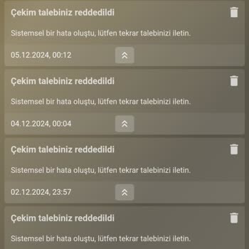 Betolds Sitesinde Çekim Sorunları
