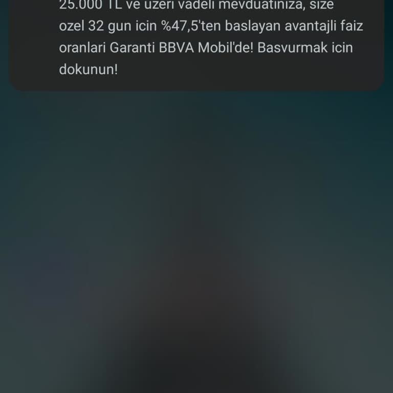 Yanıltıcı Faiz Oranı Bildirimiyle Karşılaştım