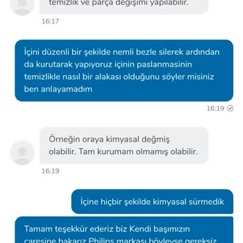 Philips Air Fryer Paslanma Ve İlgisiz Servis Sorunu