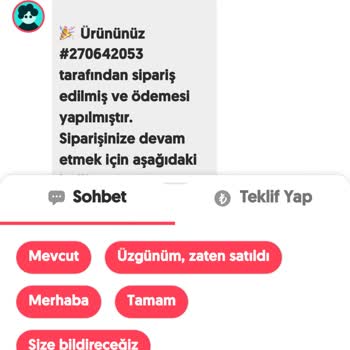 Letgo'da Ürün Satışı Sırasında Karttan Para Çekildi