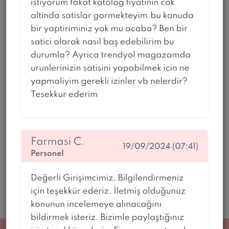 Trendyol'da Yetkisiz Farmasi Satışı Sorunu