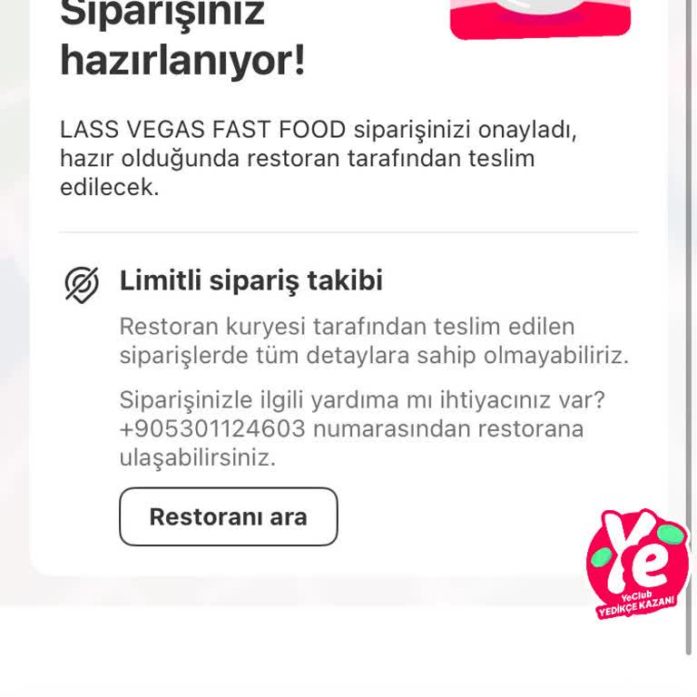 Geciken Sipariş Ve İletişim Sorunu