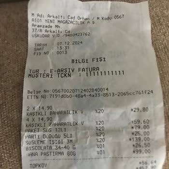 A101 Mağazasında Güvenlik Riski: İade Sürecinde Sorun Yaşadım