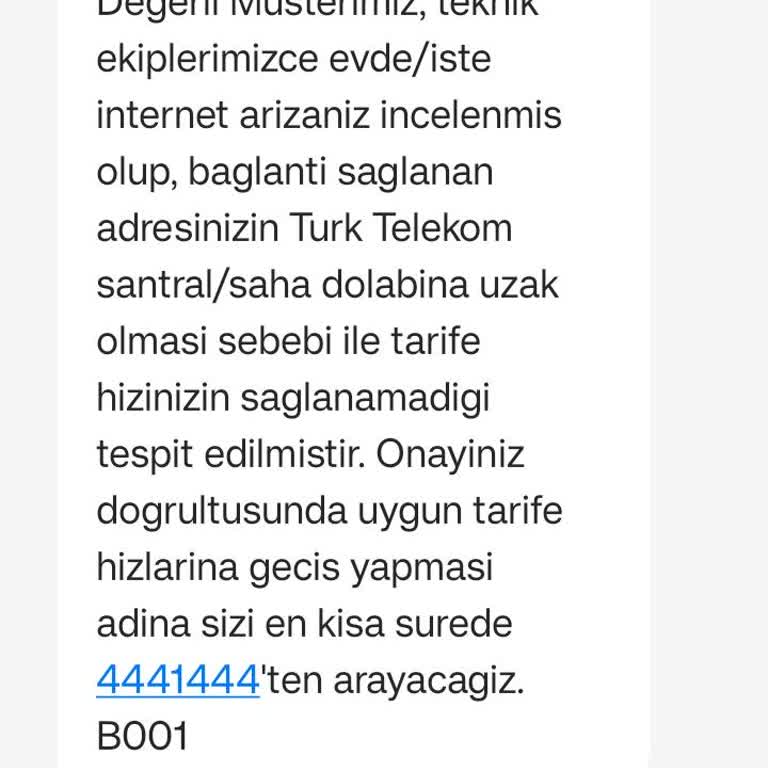 Çözülemeyen Hizmet Problemi Ve Müşteri Mağduriyeti