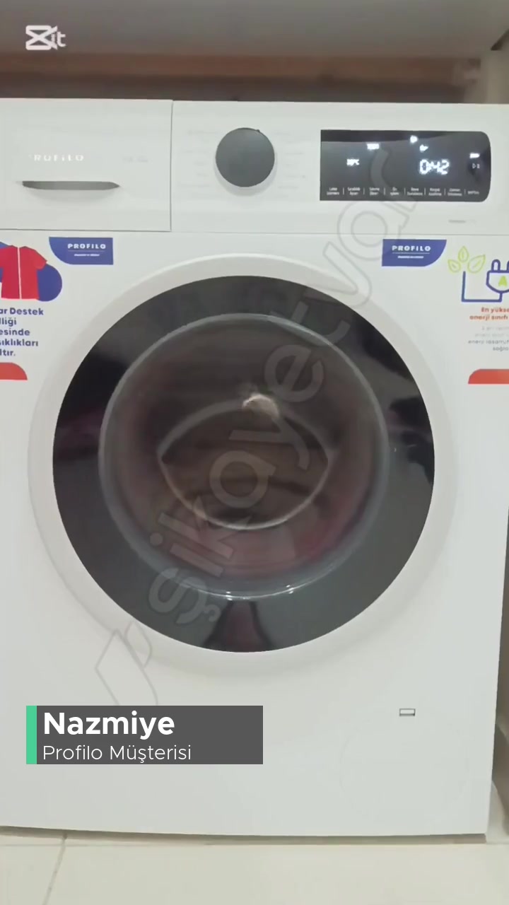 Profilo 10 Kg Çamaşır Makinesi Yürüyor Ve Ses Çıkarıyor! videonun kapak resmi