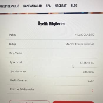 Macfit Kidsmall Üyelik İptalinde Şeffaflık Sorunu
