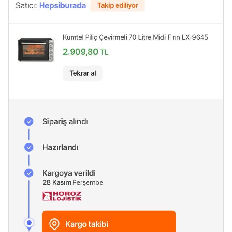 10 Gündür Teslim Edilmeyen Fırın Siparişi