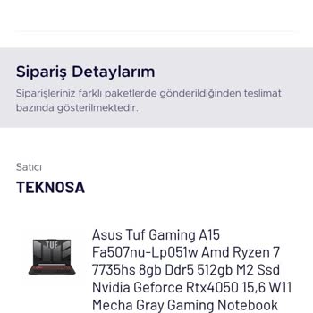 Teknosa'dan Alışverişte Sistemsel İptal Sorunu