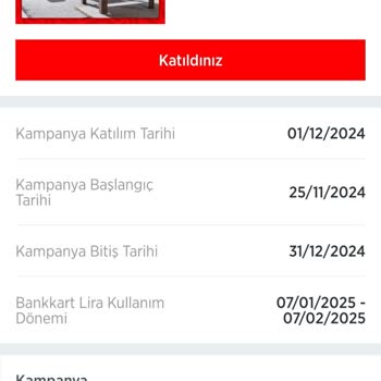 Kampanya Puanım Yüklenmedi