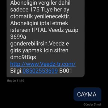 Haksız Abonelik Ücreti Ve İade Talebi