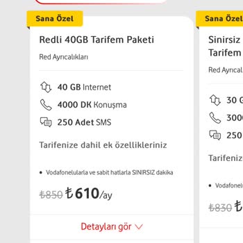 Eski Müşterilere Uygun Olmayan Tarifeler