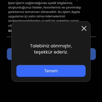 Muud Premium Üyeliği İptal Sorunu Ve Yetersiz Müşteri Hizmetleri