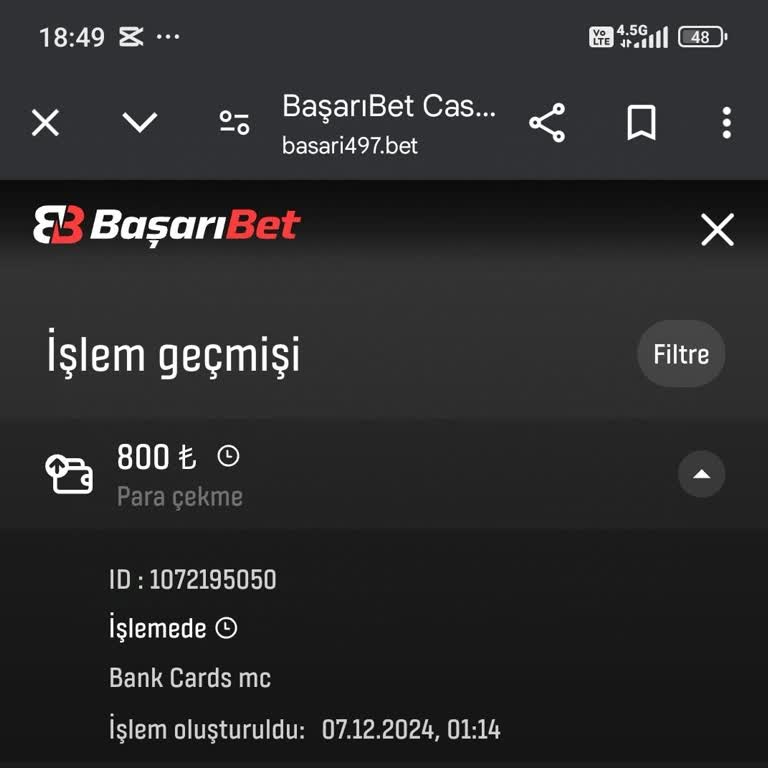 Başarıbet Para Çekme Sorunu