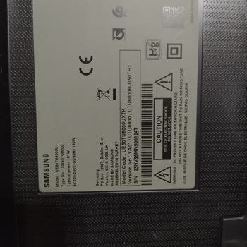 Samsung Televizyonun Kronik Sorunları Ve Yetersiz Müşteri Hizmetleri