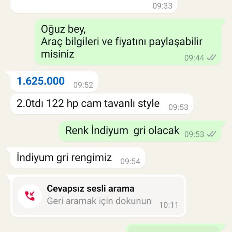 Anlaşma Sonrası Fiyat Artışı Ve Araç Satışı Sorunu
