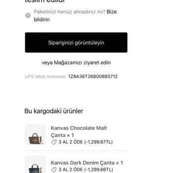 Eksik Gönderilen Ürünler Ve İletişimsizlik Sorunu