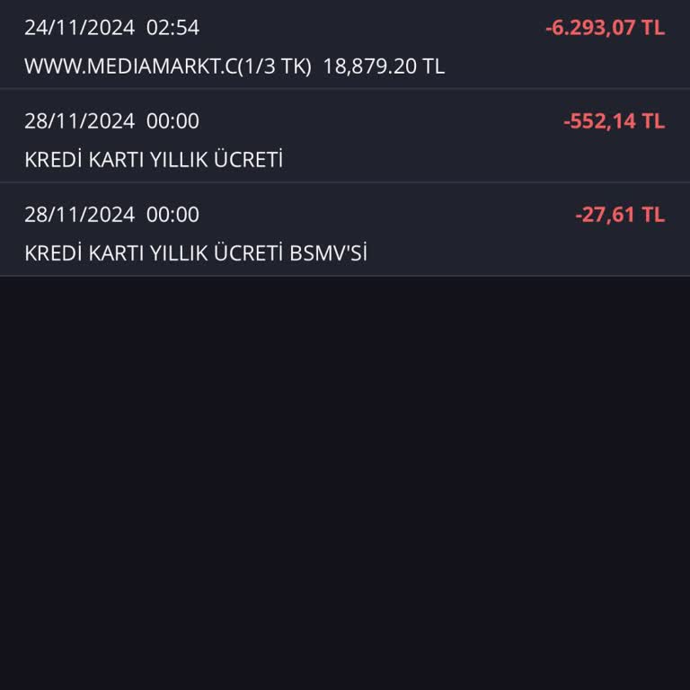 İzinsiz Kesilen Kredi Kartı Aidat Ücretinin İadesi Talebi