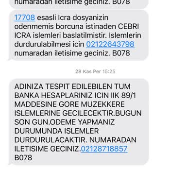 Üç Koçlar Hukuk'tan Rahatsız Edici Borç Takibi