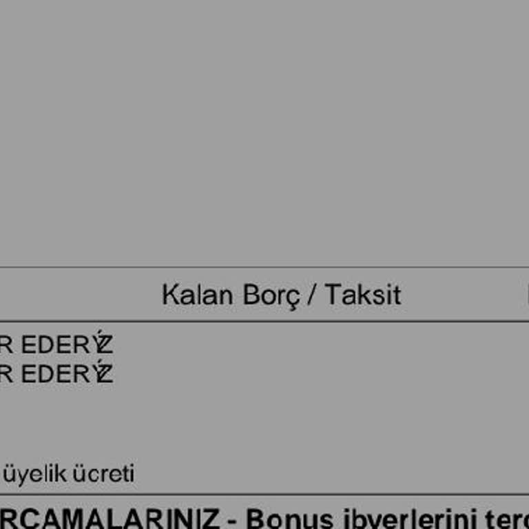 Kart Aidatı Sorunu Ve Yanıltıcı Bilgilendirme