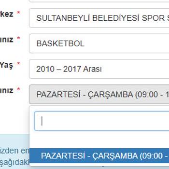 Sultanbeyli Spor Salonu'nda 2010 Doğumlu Çocuklar İçin Kurs Eksikliği