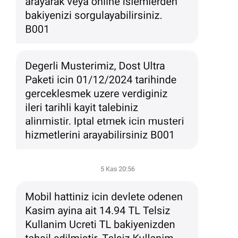 Bimcell'de İleri Tarihli İşlem Yanılsaması