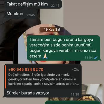 Butik Sayfanın Sorumsuzluğu Ve İade Sorunu