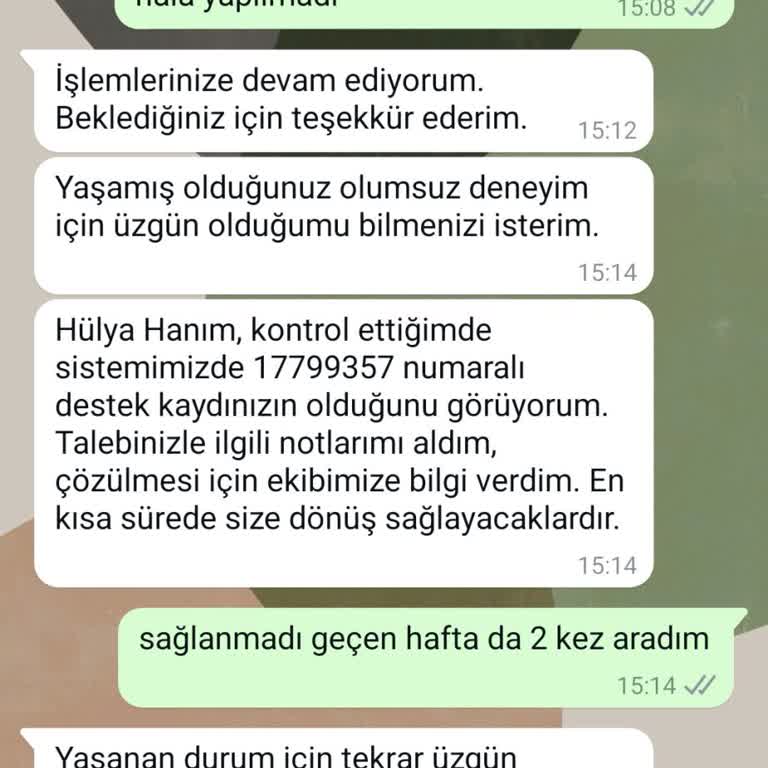 Eksik Sipariş Ve İlgisiz Müşteri Hizmeti
