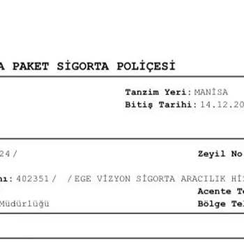 Bilgim Dışında Yapılan Ek Sigorta Poliçesi Ve İade Talebi