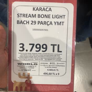 Ankara Gordion AVM Karaca Züccaciye'de Stok Ve Hizmet Sorunu!