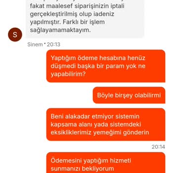 Sipariş İptali Ve Müşteri Mağduriyeti