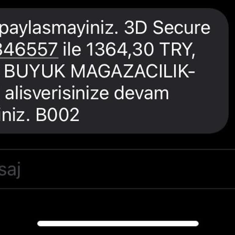 Kapalı Karttan Yapılan Şüpheli Çekim