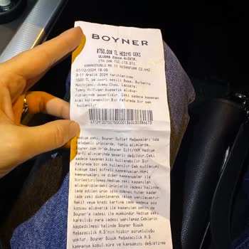 Geçersiz Hediye Çeki Mağduriyeti