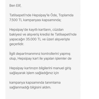 Hepsipay Kampanyasında Hayal Kırıklığı